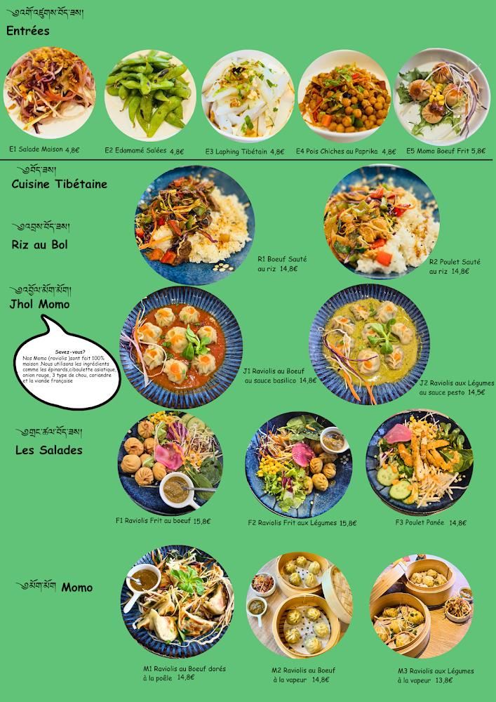 Sonam (Tibetan Family Restaurant) - Menu Image 1