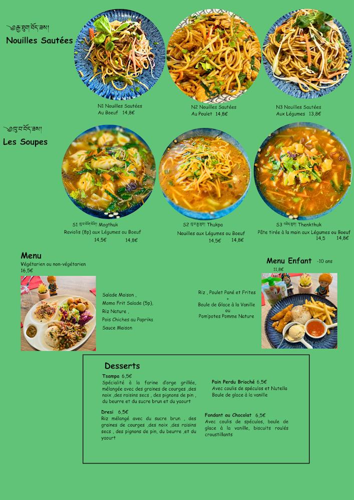 Sonam (Tibetan Family Restaurant) - Menu Image 3